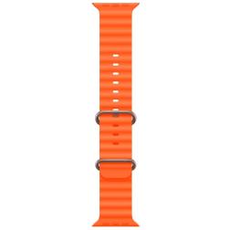 Apple Watch Ultra 2, 49мм, корпус из титана, ремешок Ocean оранжевого цвета